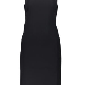 PATRIZIA PEPE DAMEN LANGES KLEID SCHWARZ
