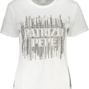 PATRIZIA PEPE DAMEN KURZARM T-SHIRT WEISS