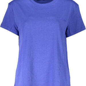 PATRIZIA PEPE DAMEN KURZARM T-SHIRT BLAU
