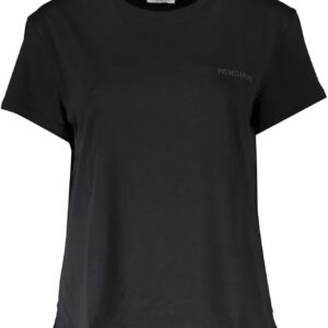 PATRIZIA PEPE DAMEN KURZARM T-SHIRT SCHWARZ