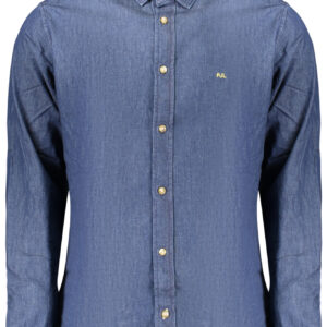 PEPE JEANS Herren Langarmhemd, Blau