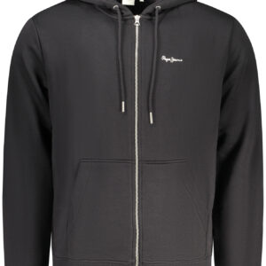 PEPE JEANS Herren-Sweatshirt mit Reißverschluss, schwarz