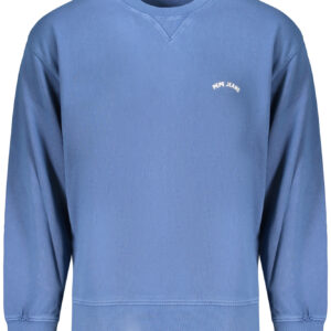 PEPE JEANS HERREN BLAUES SWEATSHIRT MIT REISSVERSCHLUSS