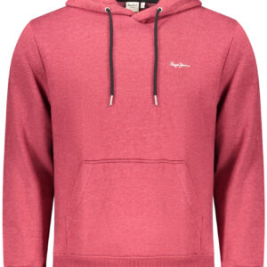 PEPE JEANS Herren-Sweatshirt mit Reißverschluss, rot