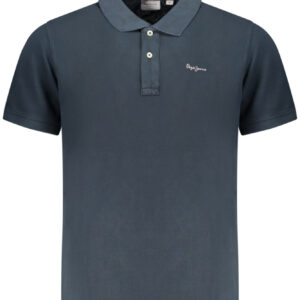 PEPE JEANS Herren-Poloshirt mit kurzen Ärmeln, blau
