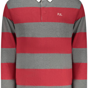 PEPE JEANS Herren-Poloshirt mit langen Ärmeln, Rot