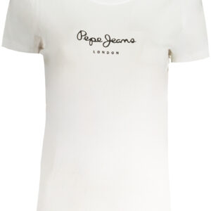 PEPE JEANS DAMEN KURZARM T-SHIRT WEISS