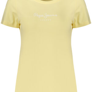 PEPE JEANS DAMEN KURZARM-T-SHIRT GELB