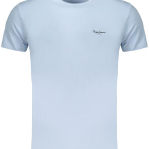 PEPE JEANS Herren-T-Shirt mit kurzen Ärmeln, blau