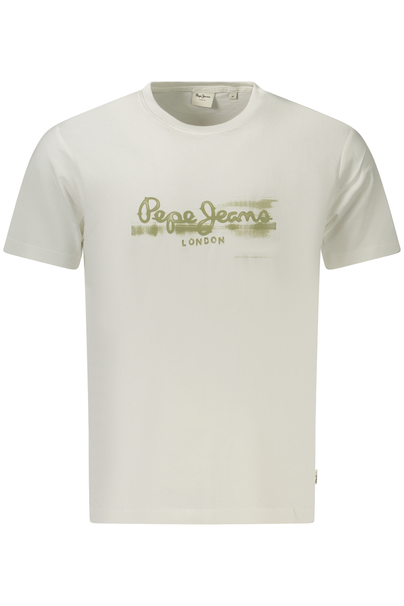 PEPE JEANS Herren Kurzarm-T-Shirt Weiß