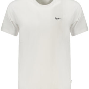 PEPE JEANS KURZARM-T-SHIRT HERREN WEISS