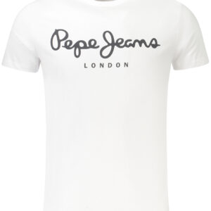 PEPE JEANS KURZARM-T-SHIRT HERREN WEISS