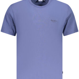 PEPE JEANS Herren-T-Shirt mit kurzen Ärmeln, blau