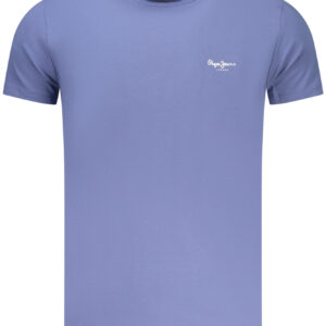PEPE JEANS Herren-T-Shirt mit kurzen Ärmeln, blau