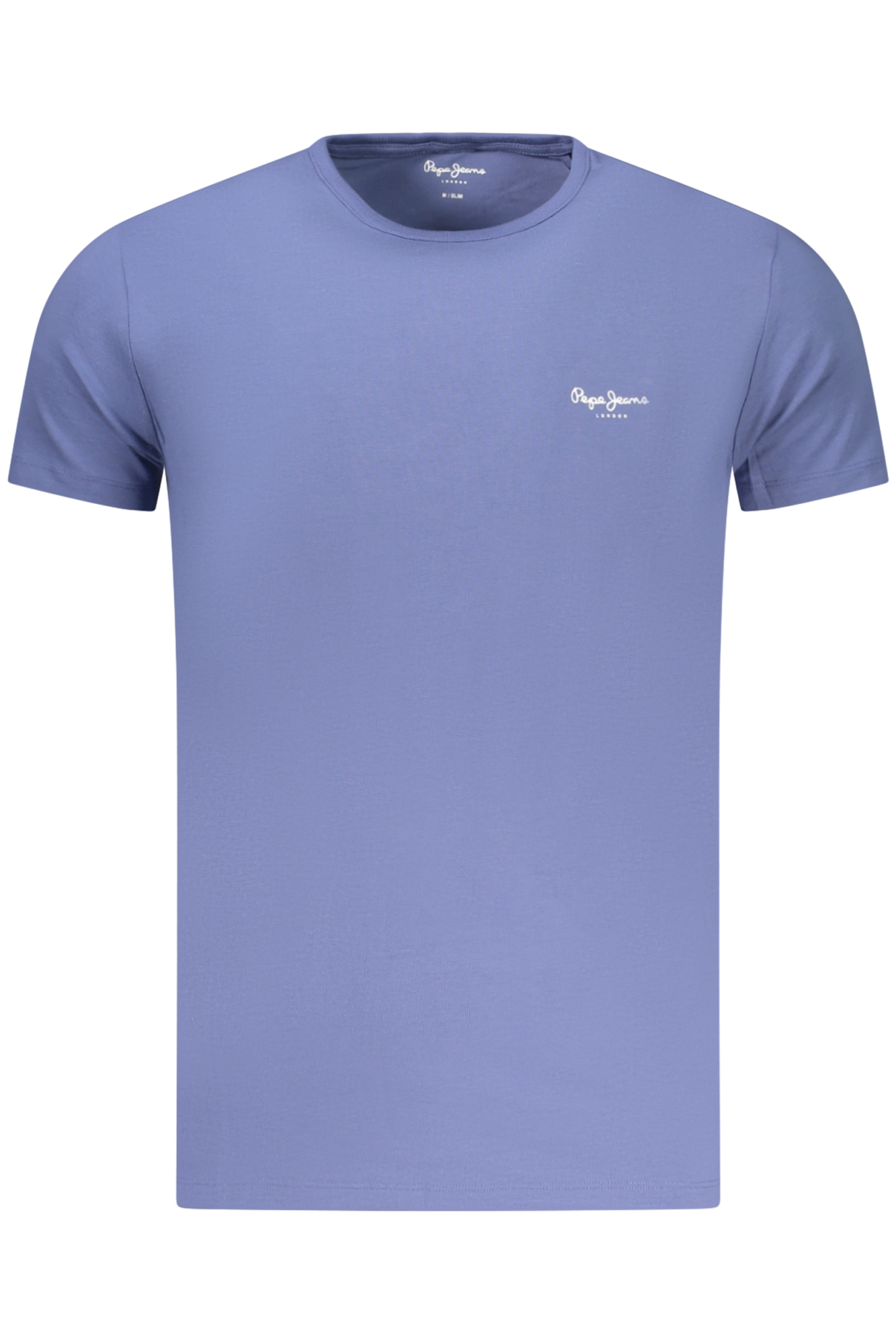 PEPE JEANS Herren-T-Shirt mit kurzen Ärmeln, blau