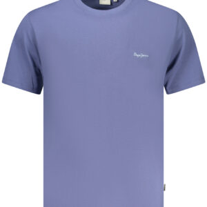 PEPE JEANS Herren-T-Shirt mit kurzen Ärmeln, blau