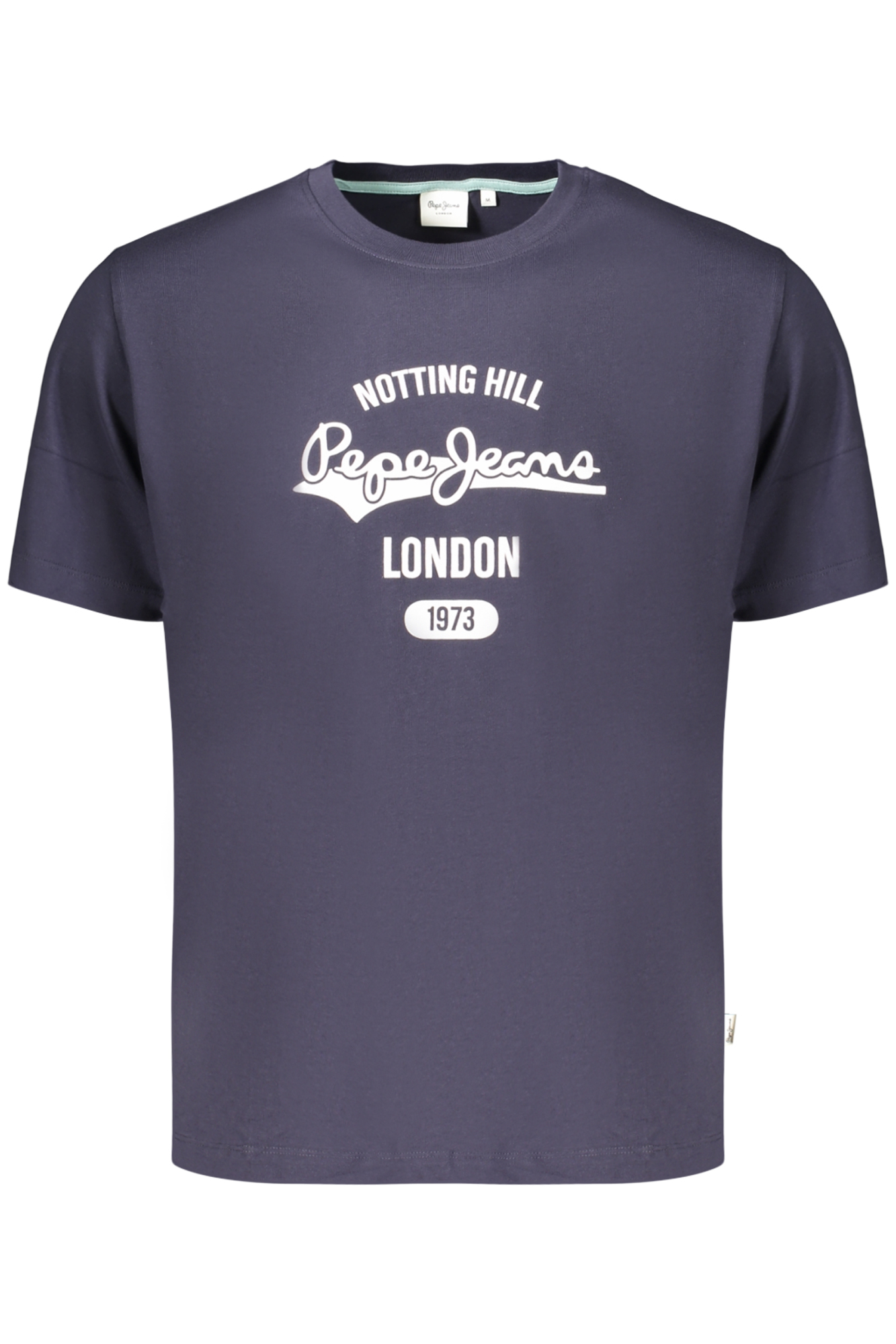 PEPE JEANS Herren-T-Shirt mit kurzen Ärmeln, blau