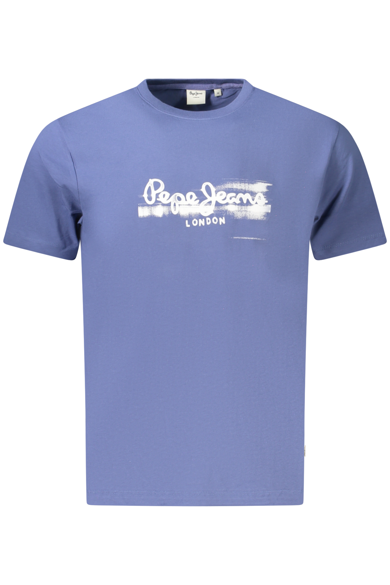 PEPE JEANS Herren-T-Shirt mit kurzen Ärmeln, blau