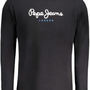 PEPE JEANS Herren Langarmshirt Schwarz