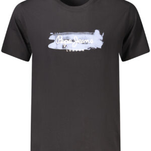 PEPE JEANS KURZARM-T-SHIRT HERREN SCHWARZ