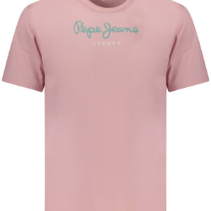 PEPE JEANS HERREN ROSA KURZARM-T-SHIRT