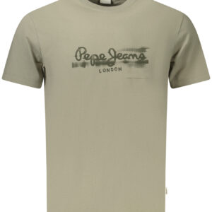 PEPE JEANS Herren Kurzarm-T-Shirt Grün