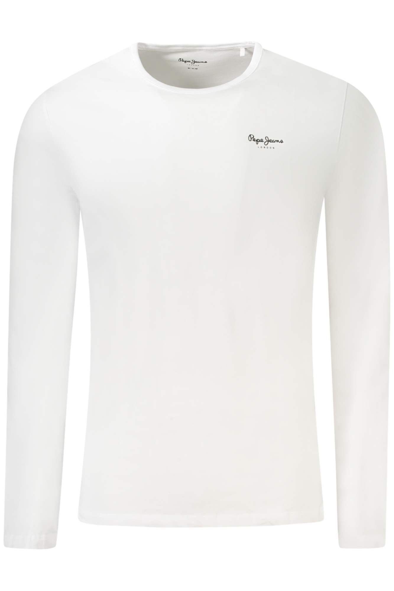 PEPE JEANS LANGARM-T-SHIRT HERREN WEISS