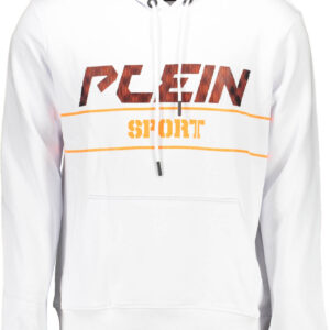 PLEIN SPORT SWEATSHIRT OHNE REISSVERSCHLUSS HERREN WEISS