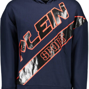 PLEIN SPORT SWEATSHIRT OHNE REISSVERSCHLUSS HERREN BLAU