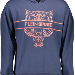 PLEIN SPORT SWEATSHIRT OHNE REISSVERSCHLUSS HERREN BLAU
