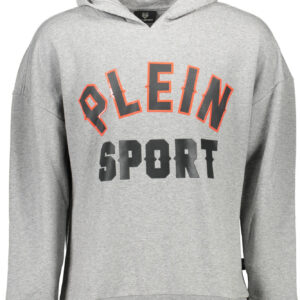PLEIN SPORT SWEATSHIRT OHNE REISSVERSCHLUSS HERREN GRAU