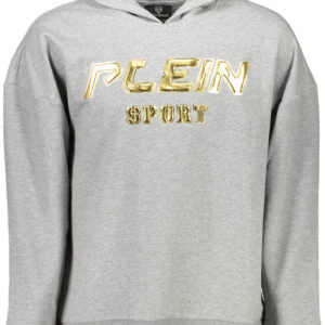 PLEIN SPORT SWEATSHIRT OHNE REISSVERSCHLUSS HERREN GRAU