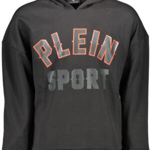 PLEIN SPORT SWEATSHIRT OHNE REISSVERSCHLUSS HERREN SCHWARZ