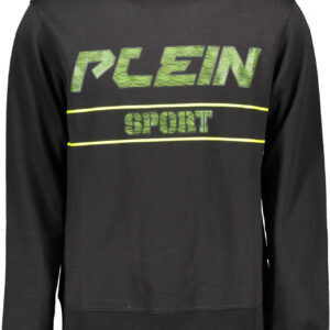 PLEIN SPORT SWEATSHIRT OHNE REISSVERSCHLUSS HERREN SCHWARZ
