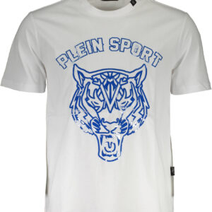 PLEIN SPORT KURZARM-T-SHIRT HERREN WEISS