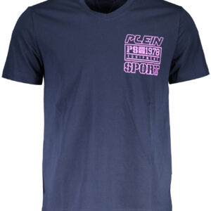 PLEIN SPORT HERREN KURZARM T-SHIRT BLAU