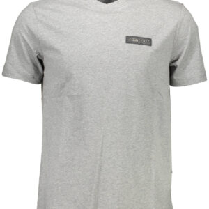 PLEIN SPORT KURZARM T-SHIRT HERREN GRAU