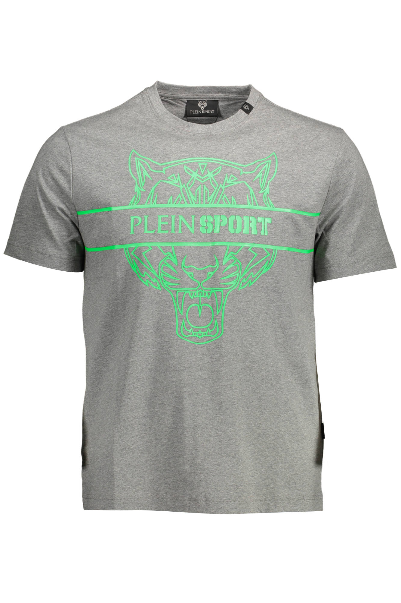 PLEIN SPORT KURZARM-T-SHIRT HERREN GRAU