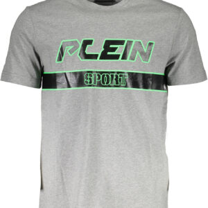 PLEIN SPORT KURZARM-T-SHIRT HERREN GRAU