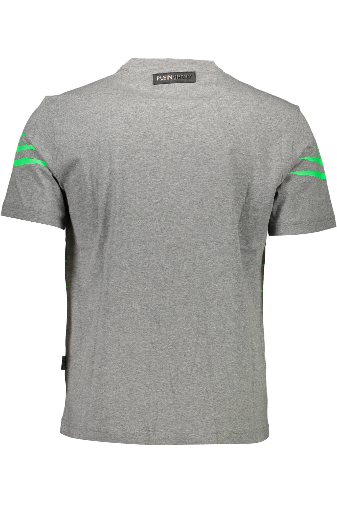 PLEIN SPORT KURZARM-T-SHIRT HERREN GRAU – Bild 2