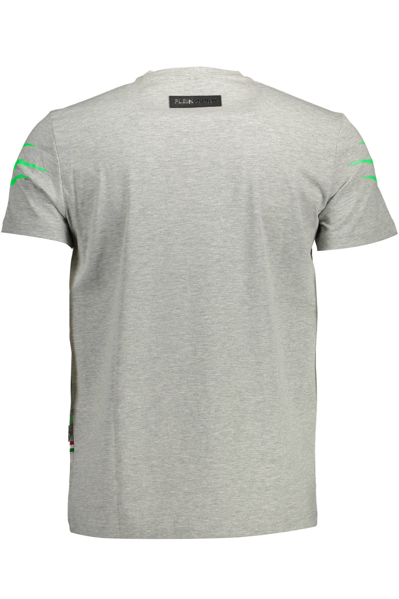 PLEIN SPORT KURZARM-T-SHIRT HERREN GRAU – Bild 2