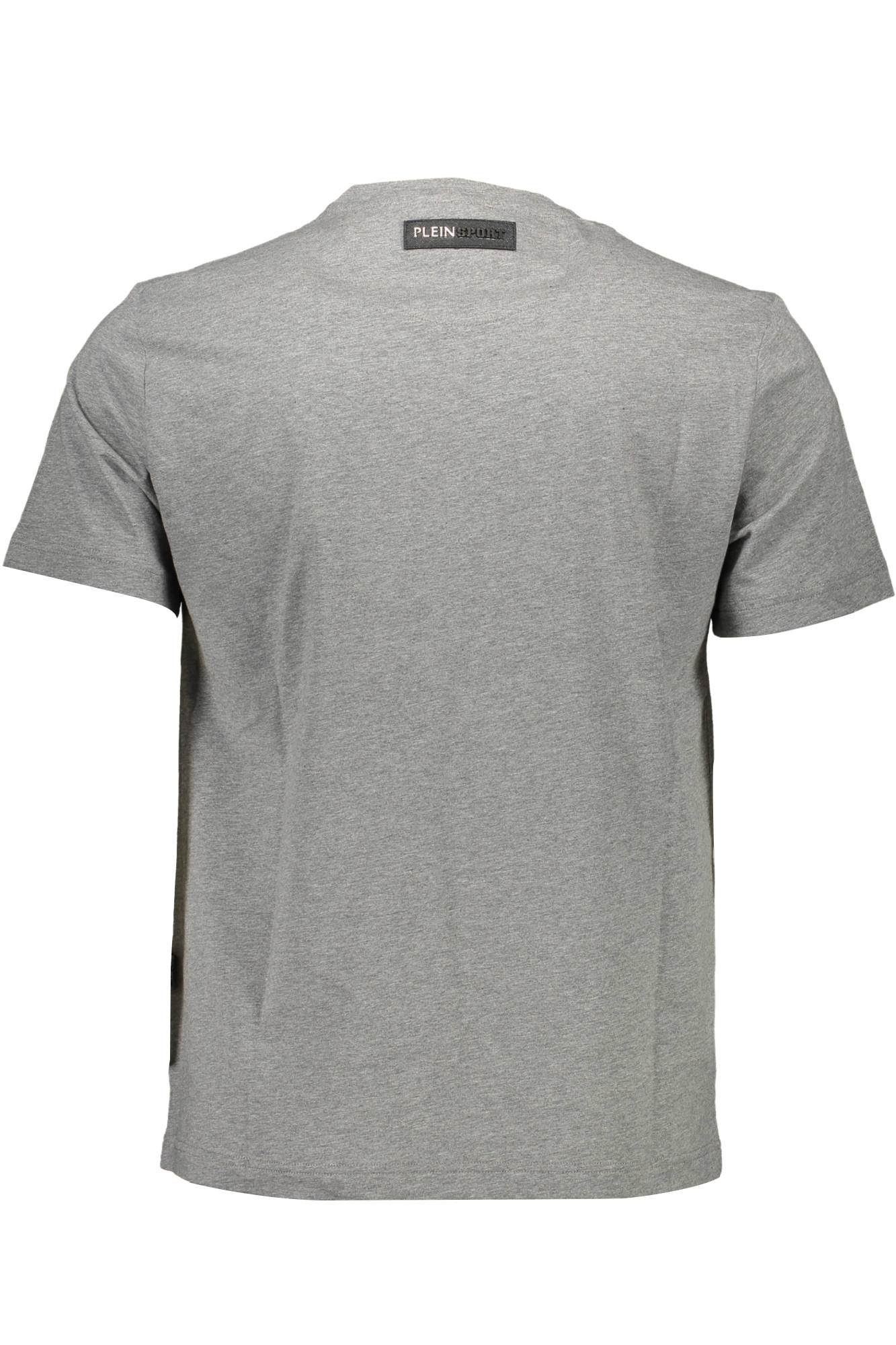 PLEIN SPORT KURZARM-T-SHIRT HERREN GRAU – Bild 2