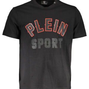 PLEIN SPORT KURZARM-T-SHIRT HERREN SCHWARZ