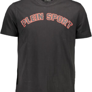 PLEIN SPORT KURZARM-T-SHIRT HERREN SCHWARZ