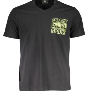 PLEIN SPORT KURZARM T-SHIRT HERREN SCHWARZ