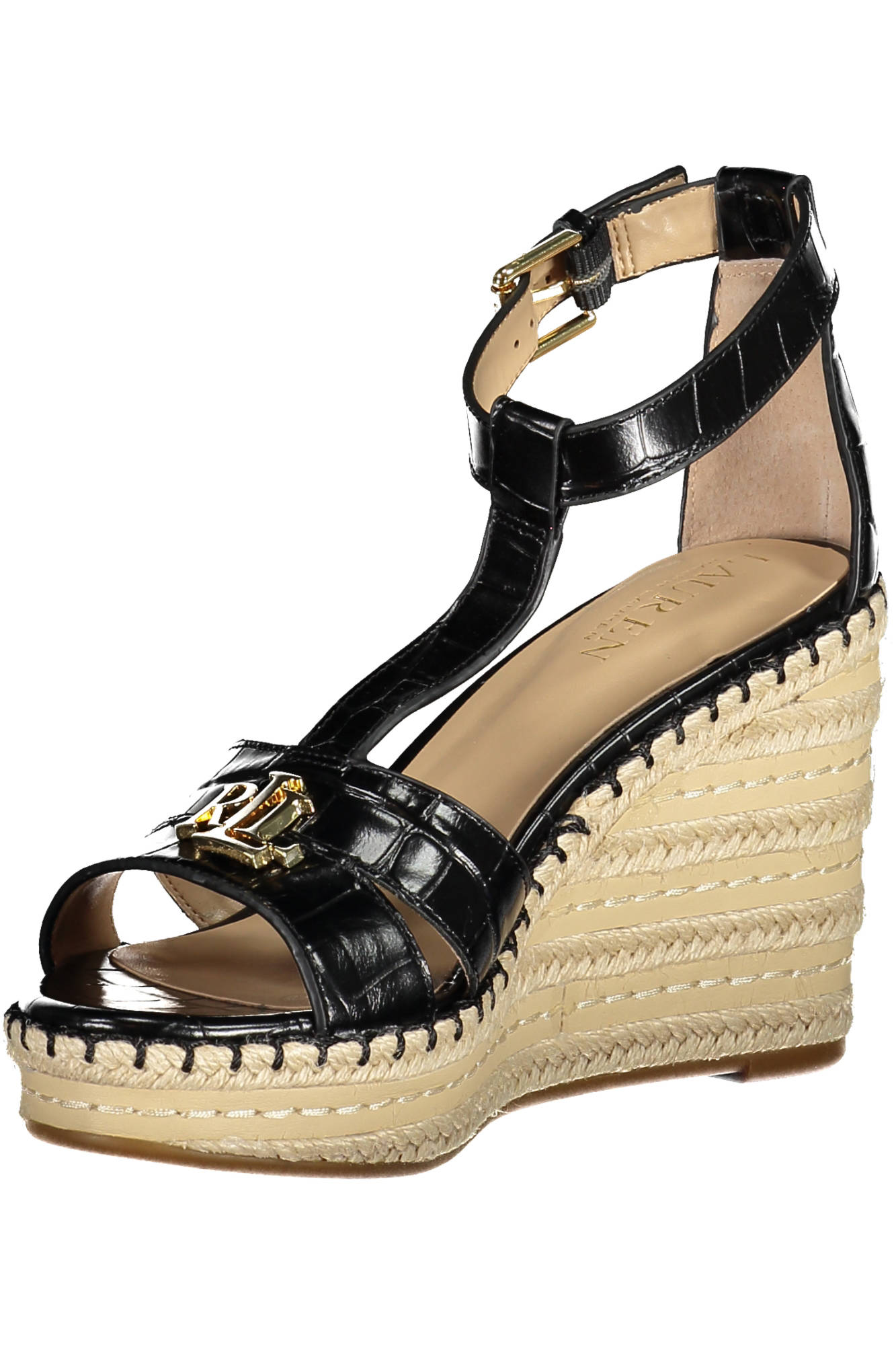 RALPH LAUREN SCHUH SANDALE DAMEN SCHWARZ – Bild 5
