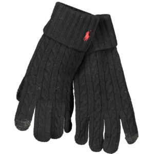 RALPH LAUREN SCHWARZE HERRENHANDSCHUHE