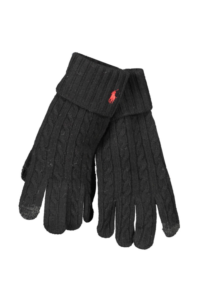 RALPH LAUREN SCHWARZE HERRENHANDSCHUHE