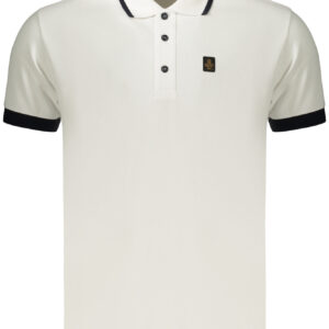REFRIGIWEAR Herren-Poloshirt mit kurzen Ärmeln, weiß