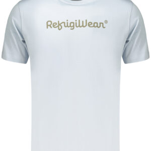 REFRIGIWEAR Herren-Kurzarm-T-Shirt, Blau